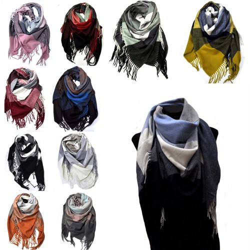 Warm winterschal strickschal - warm,