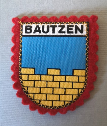 Aufnäher bautzen wappen - aufnäher,