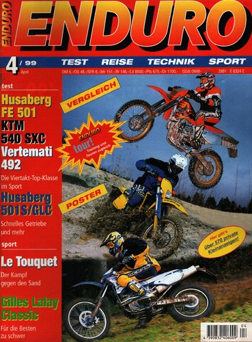 Zeitschrift enduro 1999 - enduro, #4