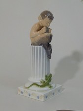 Faun with lizard royal - with,