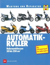 AUTOMATIK-ROLLER 50-250 ccm Wartung & Reparaturbuch Reparaturanleitung/Handbuch