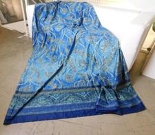 Bassetti BETTWÄSCHE SET BRAMANTE V3 Blau SATIN 155x220 80x80 Kissen BEZUG NEU