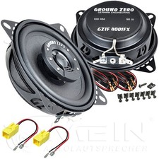 GROUND ZERO LAUTSPRECHER für ALFA ROMEO SPIDER 115 1989-1993 Heckablage #CBGW