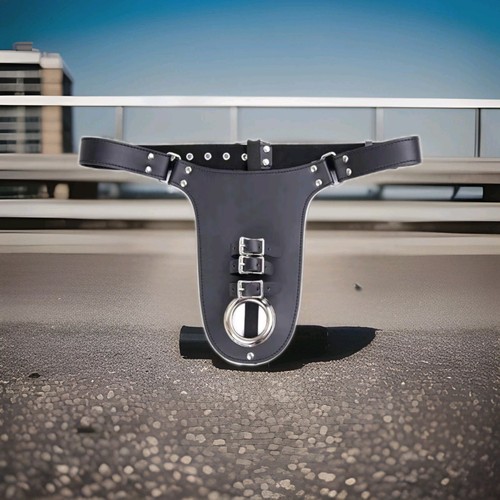 Leder mann bondage chastity - leder,