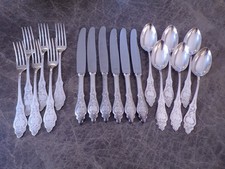 Koch & Bergfeld Friesenmuster Tafelbesteck 6 Personen 18 Teile Silber 90er TOP !