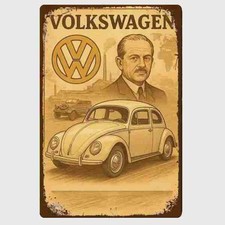 Blechschild VW Volkswagen