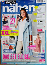 Zeitschrift simply nähen 01/2021