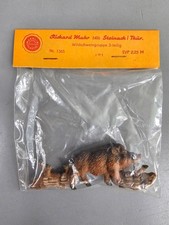 Wildschweingruppe Plaho Marolin Tier OVP Richard Mahr DDR 70er 80er Jahre