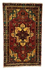 Teppich Hamadan Handgeknüpft Perserteppich Orientteppich Tappeto Carpet 110x68cm