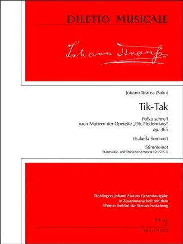 Tik tak polka - tik-tak., schnell
