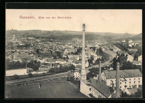 Rosswein blick von der - rosswein,,