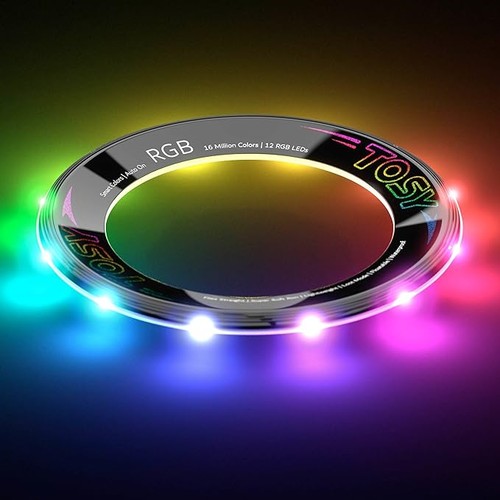 Flying ring mit rgb leds - ring, 36