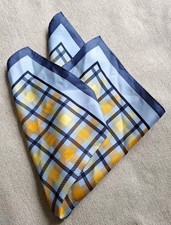 Codello Halstuch Mehrfarbig 45 X 45 in Blau / Gelb / Orange