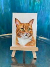 GINGER CAT  Katze  Zeichnung