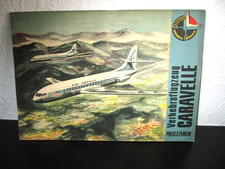 Seltener DDR Kranich Bastelbogen “ CARAVELLE “ von 1965