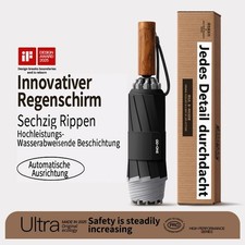 Ventoa Regenschirm Automatik GD.One sturmsicher Damen/Herren | elegant verpackt