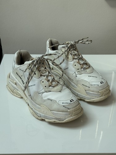 Balenciaga triple white - balenciaga,