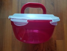 Lock&Lock 3,4 Liter, Beere, Schüssel mit Henkel-Griff  Vorratsdose Rund