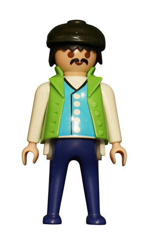 Playmobil figur zug bahnhof - zug,
