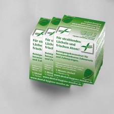 3 x Reinigungskonzentrat Dentalreiniger für Ultraschall Dental Reinigungsgeräte