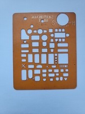 Zeichenschablone STANDARDGRAPH N° 341 ARCHITEKT  1 : 200