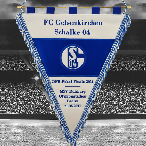 Wimpel schalke msv - 04, v