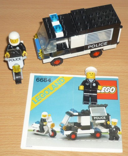 Lego city 6684 polizeiauto - city,