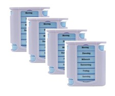 4er Set Pillen-/ Tablettenbox