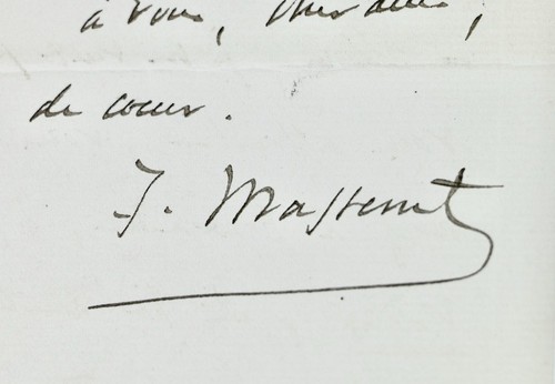 Signierter autogrammbrief - signierter,