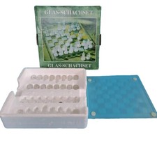 Glas Schachset Schachspiel