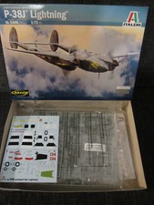 Lightning von italeri - p-38, j