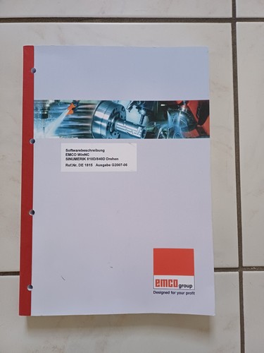 Emco winnc sinumerik - winnc, 810d/840d