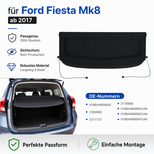 Hutablage laderaumabdeckung - hutablage,