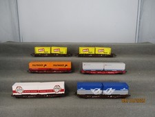 Roco Spur H0 Diverse Containertragwagen Set 6-teilig ohne OVP EU168
