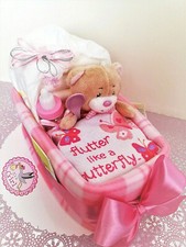 ♥ Bärchen im Windelbett ♥