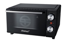 Steba Mini-Backofen 9L 659W Timer Backblech Doppel-Glastür Krümelklappe