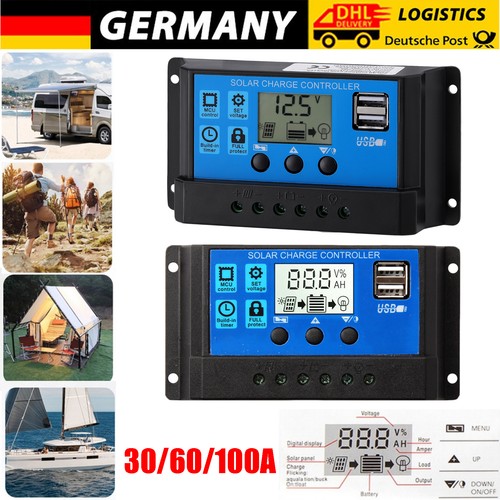 Solar laderegler 30a 60a - solar, 100a
