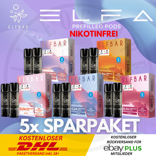 5x2 elfa pods elfbar - elfa,
