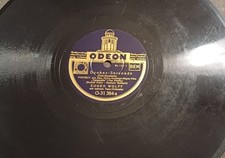 Schellackplatte Eugen Wolff: Donkey-Serenade; So verliebt wie heut'...