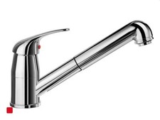 Blanco Daras-S Chrom Spültisch Armatur Schlauchbruase Einhebelmischer Wasserhahn