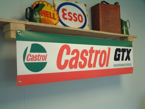 Castrol gtx banner - banner, motoröl