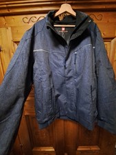 Engelbert Strauss e.s. Herrenjacke Gr. XL Blau mit Kapuze Neuwertig