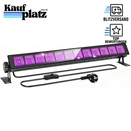 Led schwarzlicht strahler - schwarzlicht,