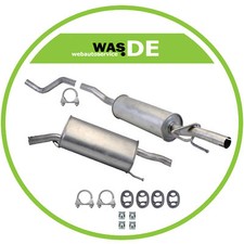 Auspuffanlage ab Kat Opel