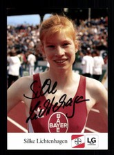 Silke Lichtenhagen Autogrammkarte Original Signiert Leichtathletik +A 181140