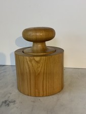 Holz Mörser Küche  Dänisches Design Eschenholz presse Vintage