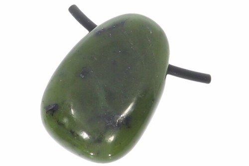 Nephrit trommelstein tropfen - ,