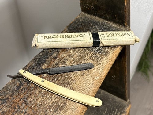 Antikes solingen rasiermesser - antikes,