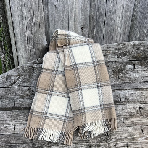Klippan wolldecke beige creme - klippan,