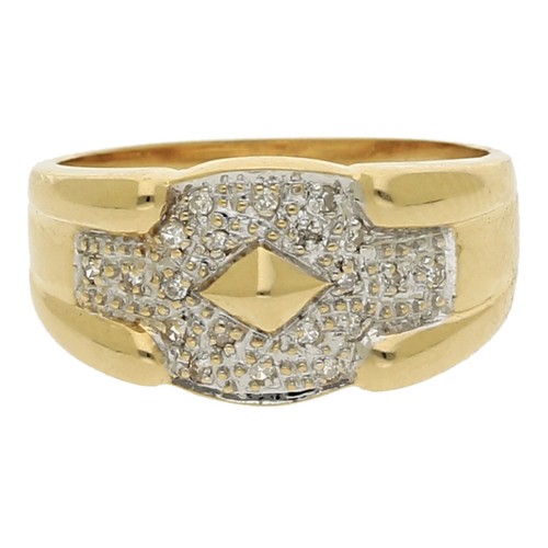 Diamant ring 585 - diamant, 53
